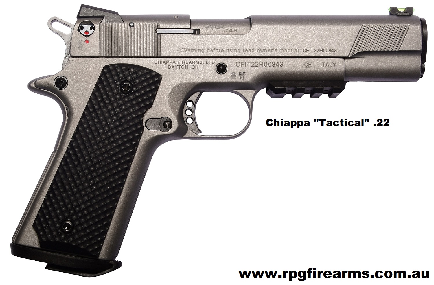 CHIAPPA 1911 "TACTICAL" .22 NEW