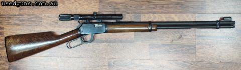 WINCHESTER 94/22 22 WMR LEVER ACTION WITH SCOPE. PLUS POSTAGE TO YOUR NOMINATED DEALER