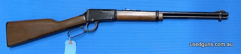 Very good condition Henry HEN001 22LR lever repeater. Was $645 now $595. Cycles well. Woodwork in very good condition. Great magazine tube fed plinker.