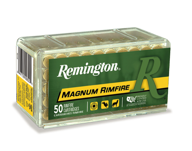 Remington 22WMR 40gr JHP 1910FPS
