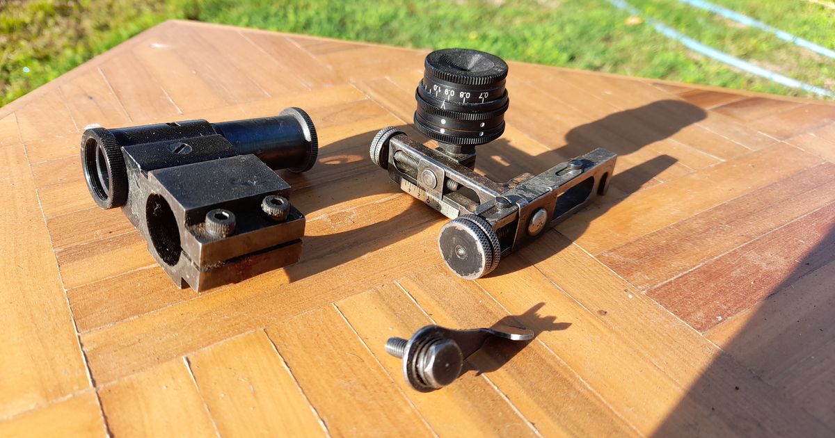 Omark target rifle