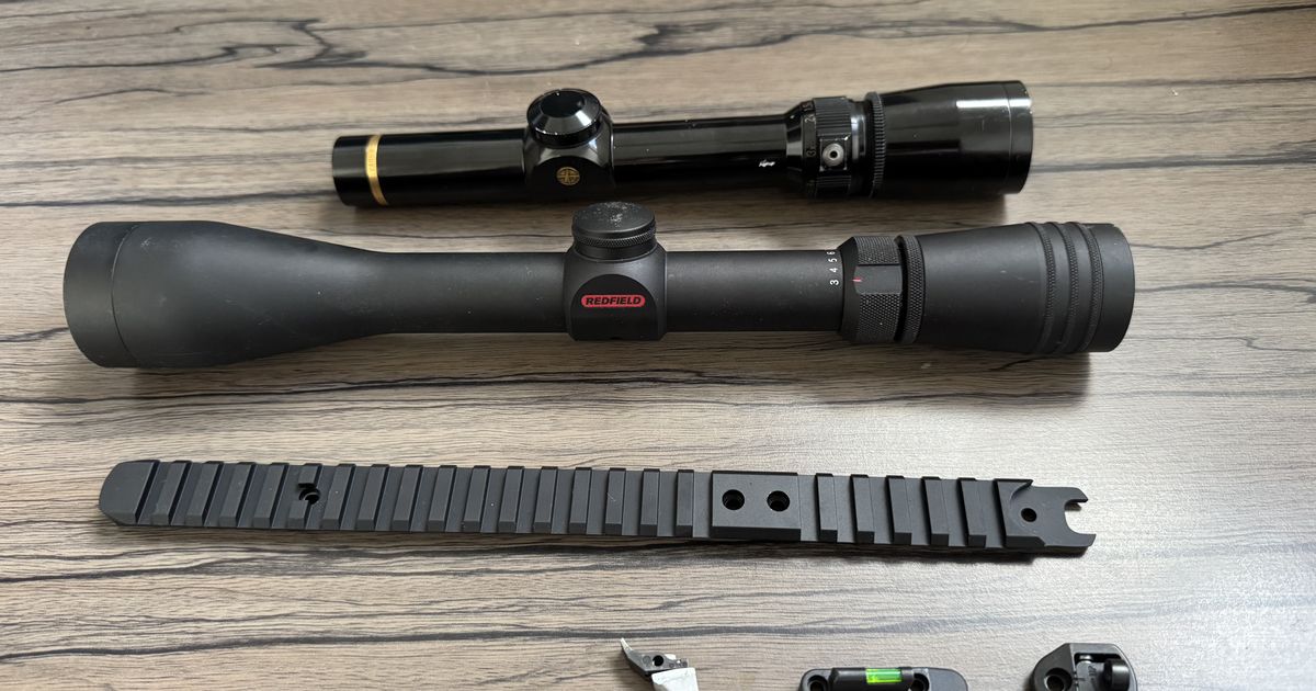 Leupold - redfield - marlin 1895