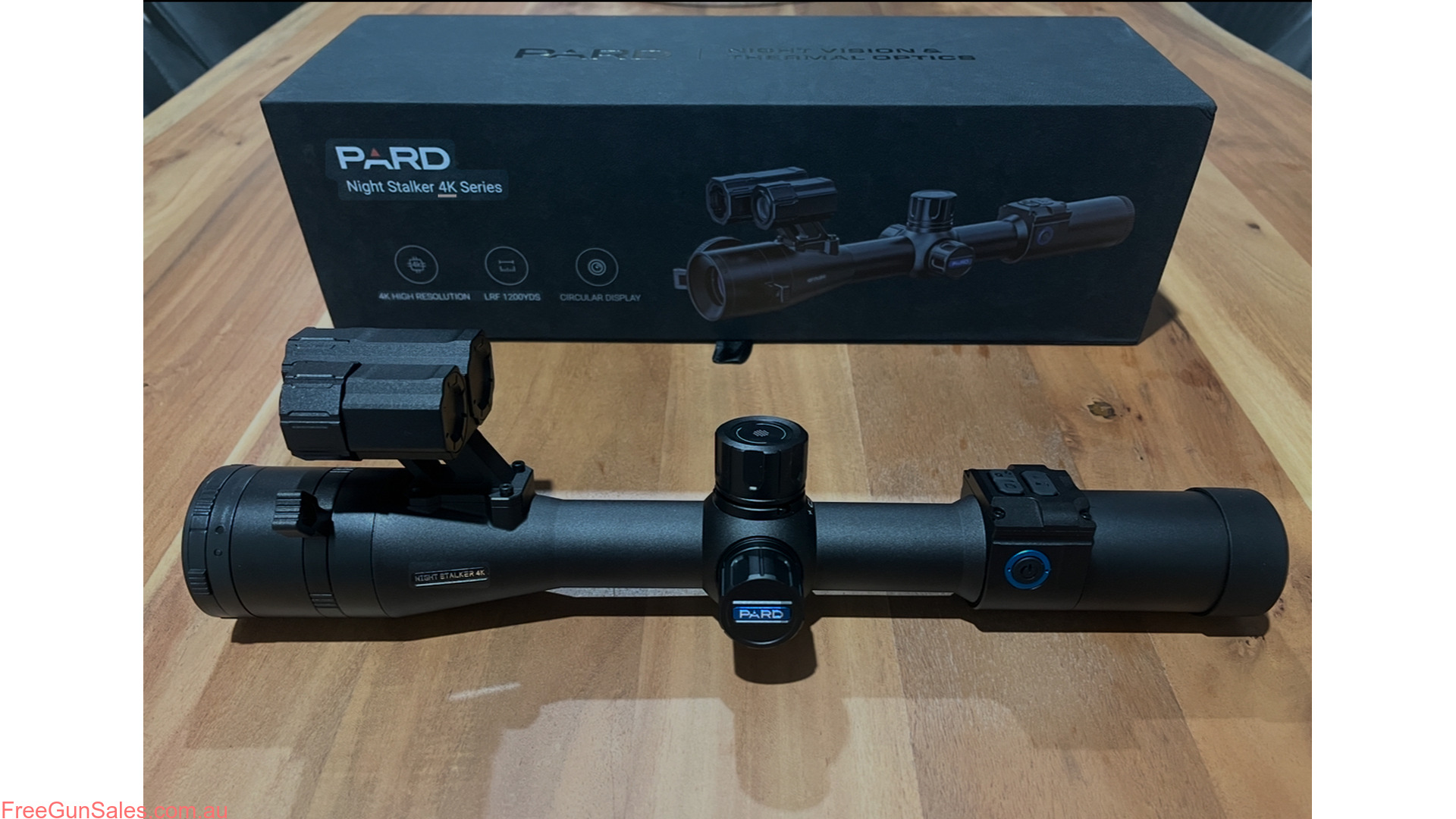 PARD Night Stalker 4k (70mm - 850nm with LRF) Digital Night Vision Riflescope Reservoir