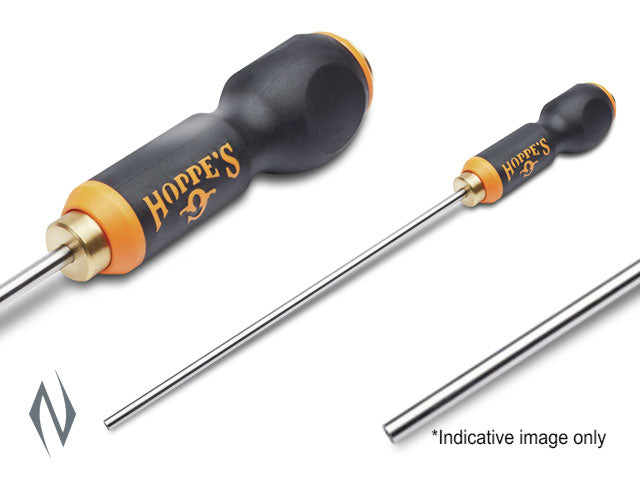 HOPPES CLEANING ROD 1 PIECE STAINLESS 36" 30 CAL