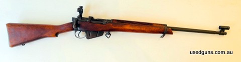 .303 No.4 MkI rifle produced in 1942 in North America by Savage-Stevens Chicopee Falls. Marked ‚Äö√Ñ√∫US Property‚Äö√Ñ√π and has matching serial numbers. Conver