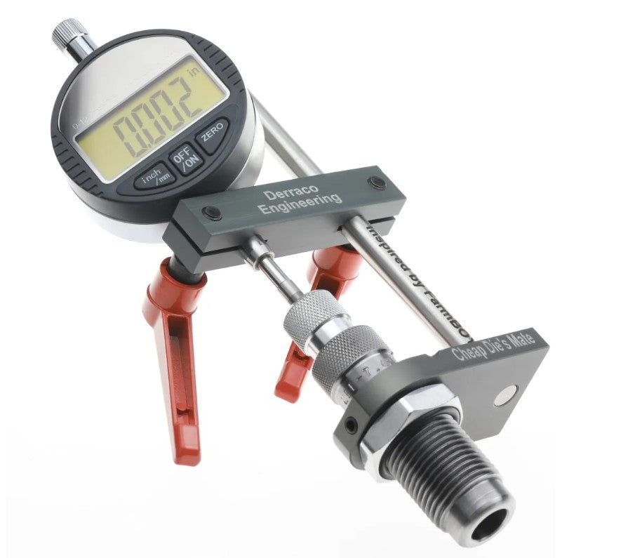 Derraco Engineering Cheap Dies Mate frame without dial indicator - Orange Handle