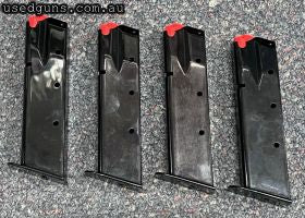 Brand new Magnum Research 10 round 9mm mags to suit CZ 75 Shadow 2 and MRI Baby Eagle. Not NSW Compliant but OK in other states. $15 post for any quantity. Appr