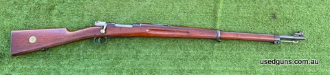 Great condition m96 bore is excellent has turned down bolt action is drilled and tapped for scope mounts with blanking screws installed bolt is mismatched would