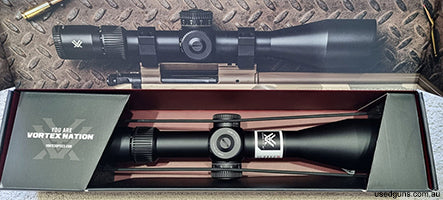 Brand new in the box. Never used, kept as a spare. Happy to negotiate on price a little. Venom 5-25x56 EBR-7C MRAD, 34mm tube, zero stop, 25 mils of elevation a