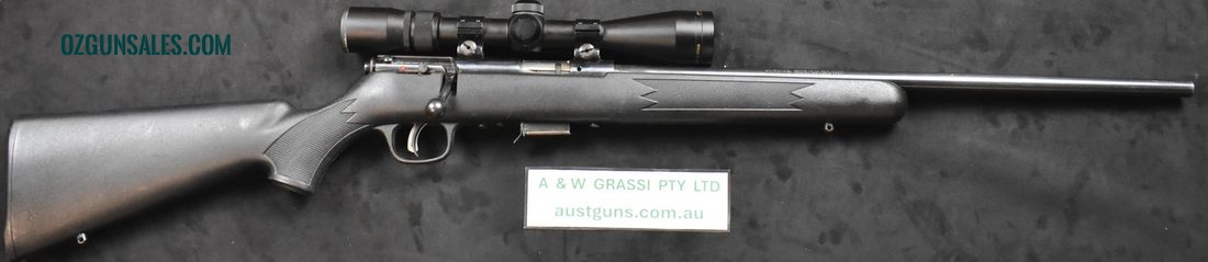 SAVAGE MODEL 93R17 .17 HMR+ SCOPE....USED!!