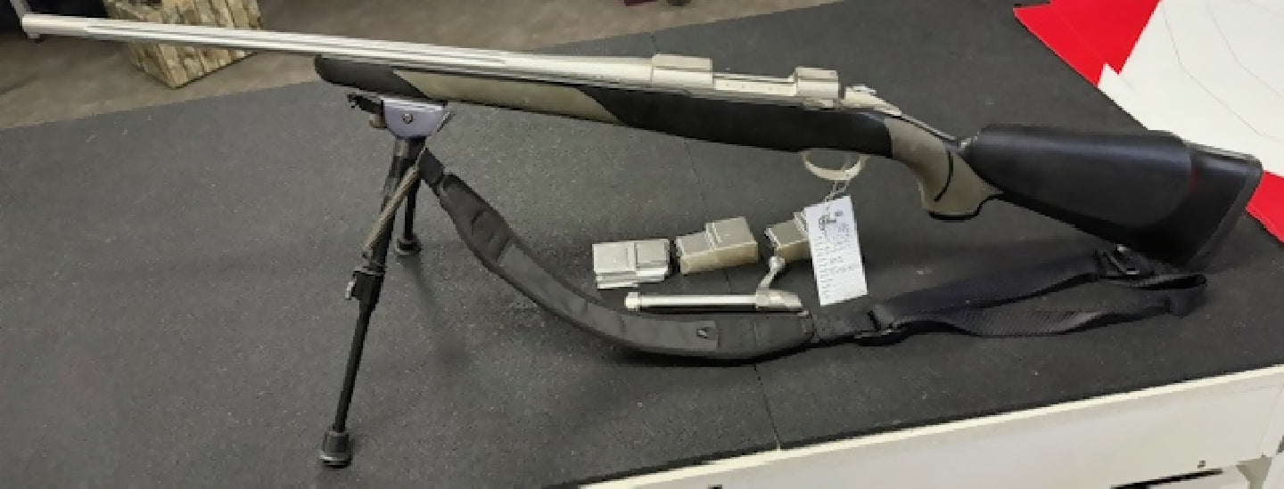 sako finnlight 243 , deceased estate , comes with three magazines. needs a good clea , tock dirty as well, bore is good.priced well to sell, posted to your deal