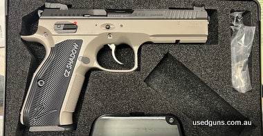 Brand new and in stock for immediate delivery. CZ 75 Shadow 2 Urban Grey with one 10 shot NSW Compliant magazine. Spare Mags available for $149 each. Comes in f