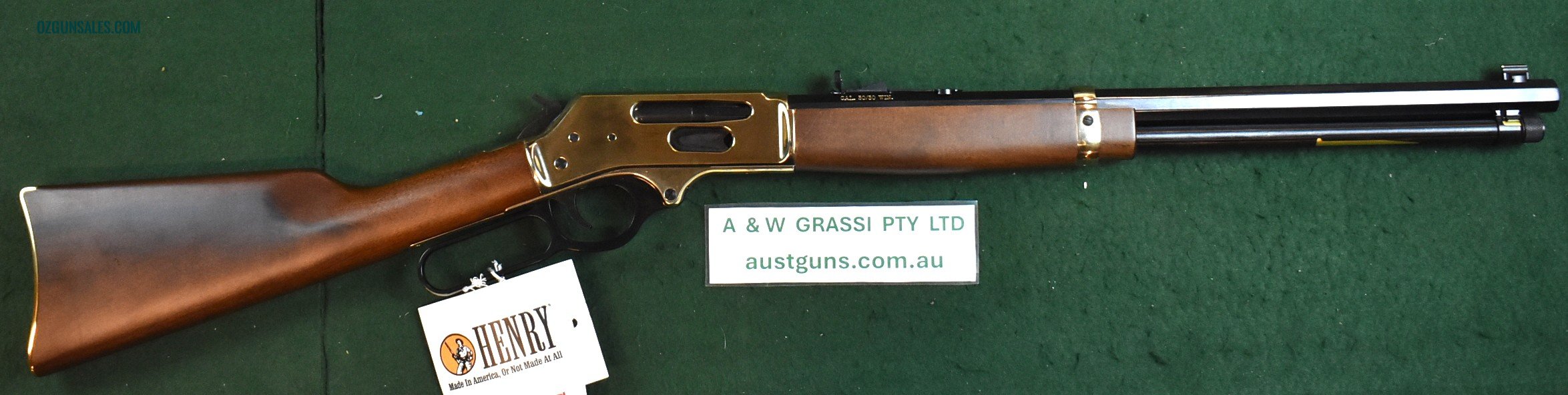 HENRY MODEL H009BG BRASS ACTION 30/30 LEVER ACTION