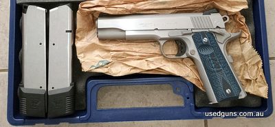 Excellent Condition Pistol. Only selling due to finding it difficult to get to MS shoots. Comes with 1 x 8 rnd Mag 2 x 10Rnd and Bore Snake (Facotry Case etc as