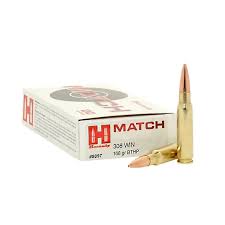 HORNADY .308 168GR BTHP MATCH