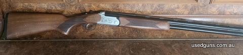 Not very old only fired 30 rounds or so some marks on timber from safe. Other than that very good condition comes with the original box and the original chokes 