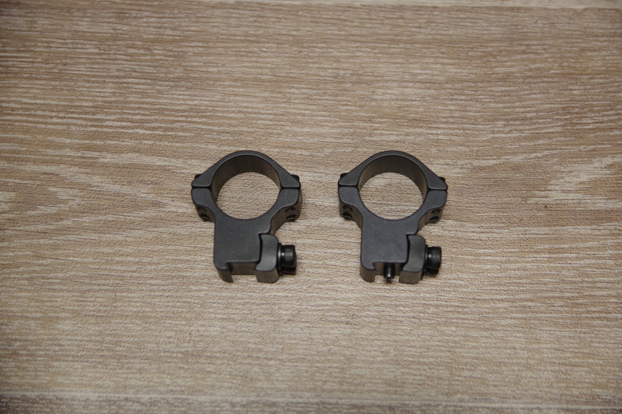 S/H SPORTSMATCH 3/8th 25mm (1") DOUBLE SCREW MEDIUM RINGS