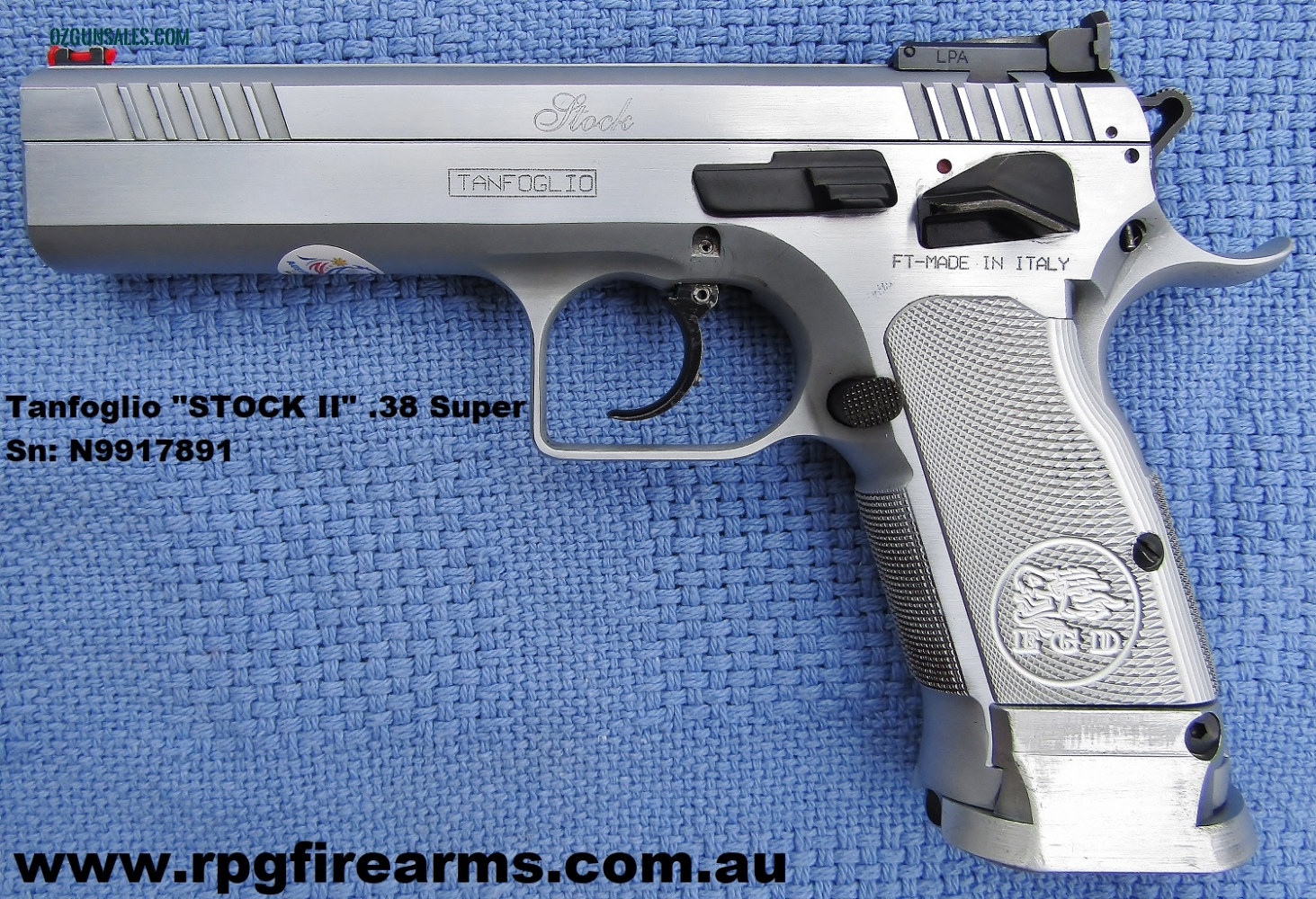 TANFOGLIO "STOCK II".38 Super