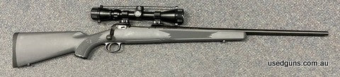 Good condition Stevens 200 in 243W. Has an Olivon Tracker 3-9x40. Sports a 22 inch barrel. Cycles well. Great fast flat shooting deer rifle. $65 freight to your