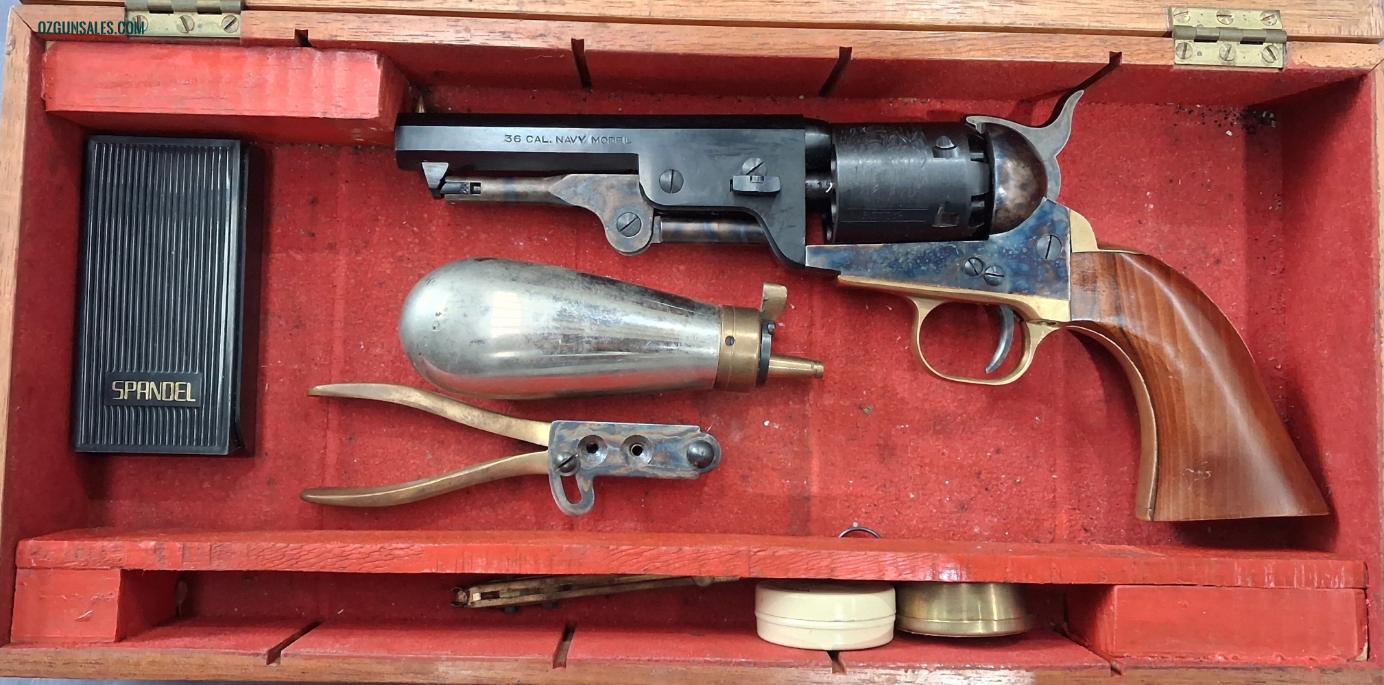 Cased Uberti 1851 Navy .36CAL Used