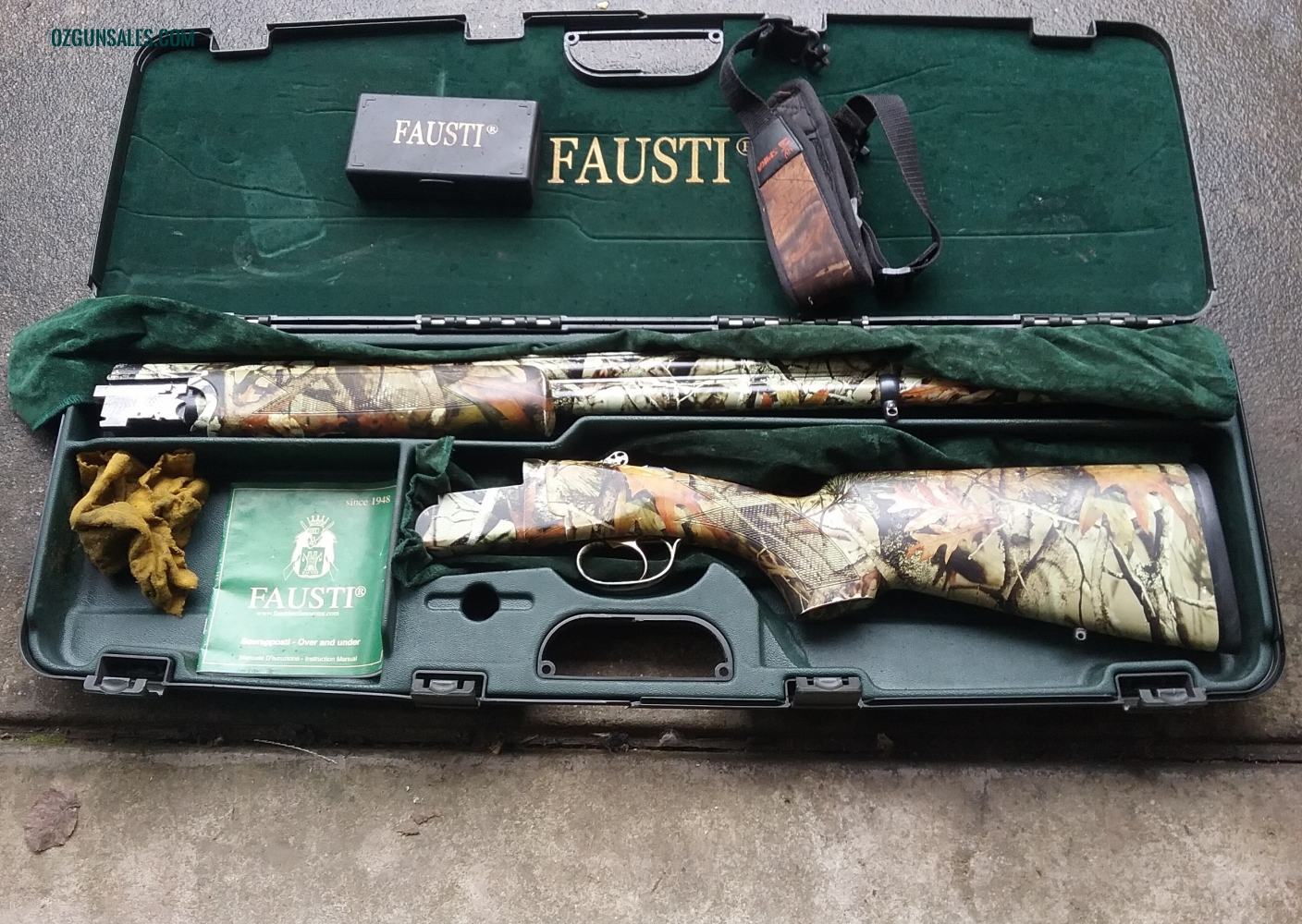 FAUSTI CAMO 12G O/U