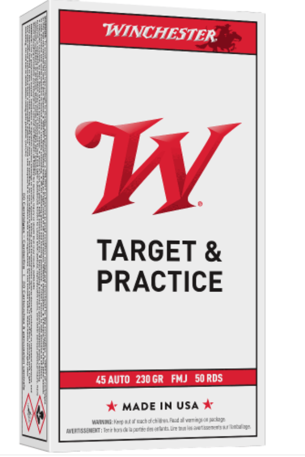 WINCHESTER USA VALUE PACK 45 AUTO 230GR FMJ