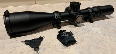 Nightforce‚Äö√Ñ√∂‚àö√ë‚àö¬•s flagship scope and reticle. ATACR 7-35 X 56 F1 Tremor 3 (C571). MRAD turrets. Illuminated reticle. As used by Special Operations Co
