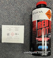 Very limited stock. In store now. 1LB bottles of Alliant Red Dot powder. Due to limited supply selling only as a package with 1000 x RWS small pistol primers fo