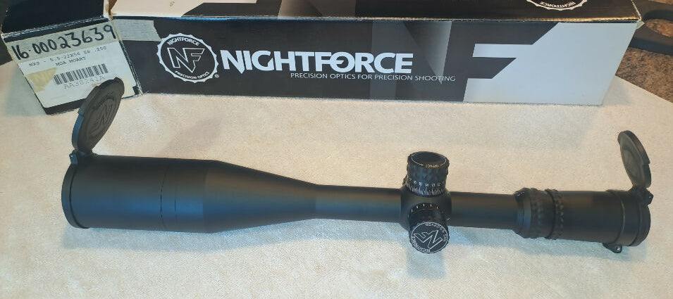 NIGHTFORCE NSX-5.5-22X56 ZS .250 MOA MOART RECTICLE FOR SALE.