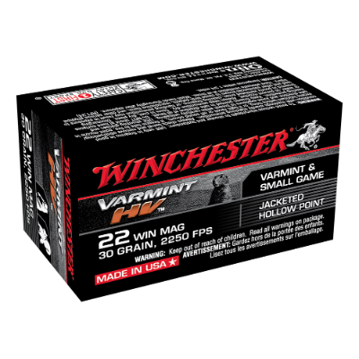 WINCHESTER SUPREME 22WMR 30GR JHP
