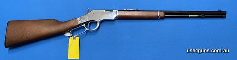 Brand new in box Uberti Silverboy in 22 WMR. Sports a 19 inch barrel. An action so perfectly polished. See additional photos. Magazine tube fed. Great plinker w