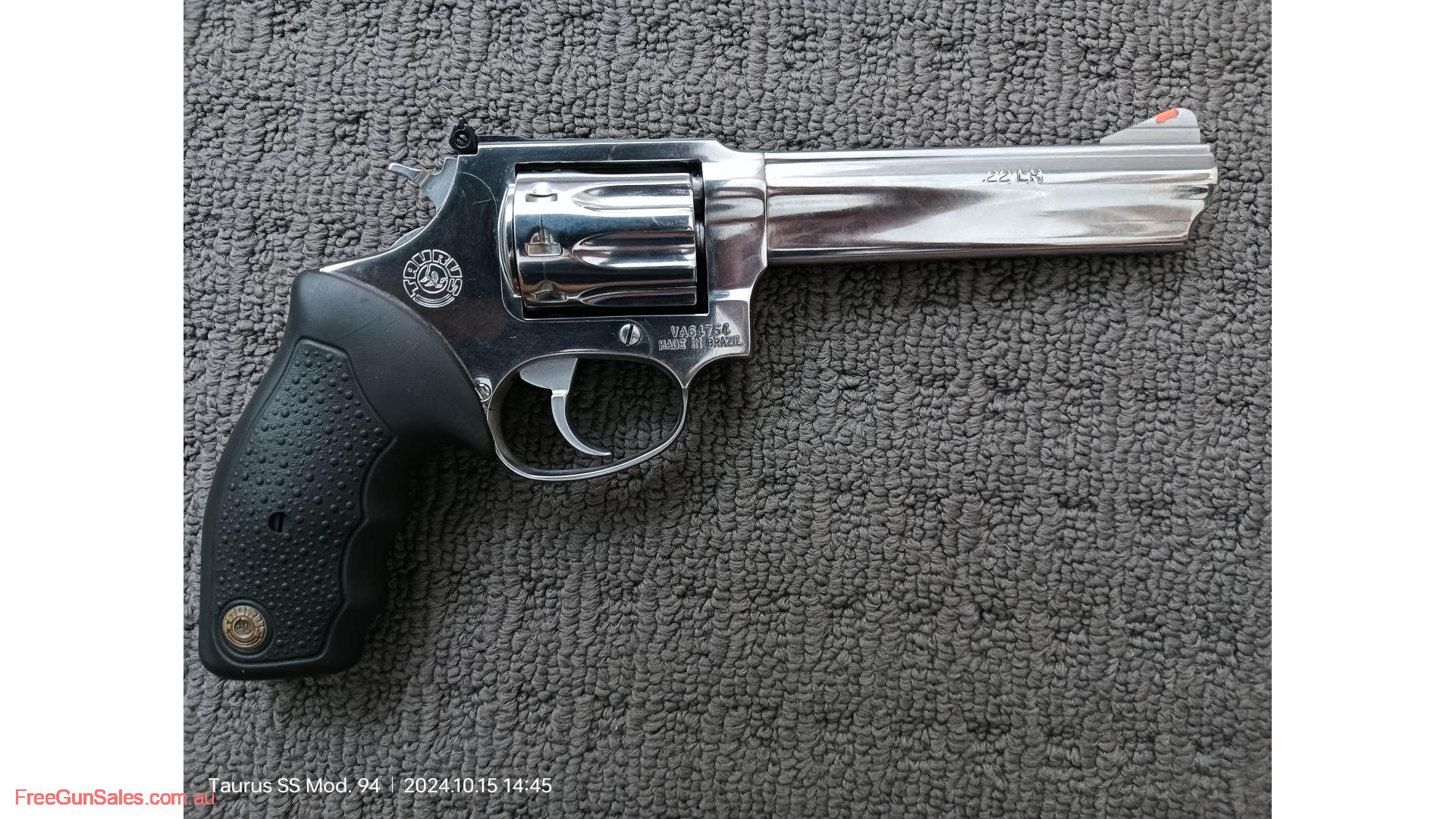 Taurus Stainless Steel .22 revolver Richmond