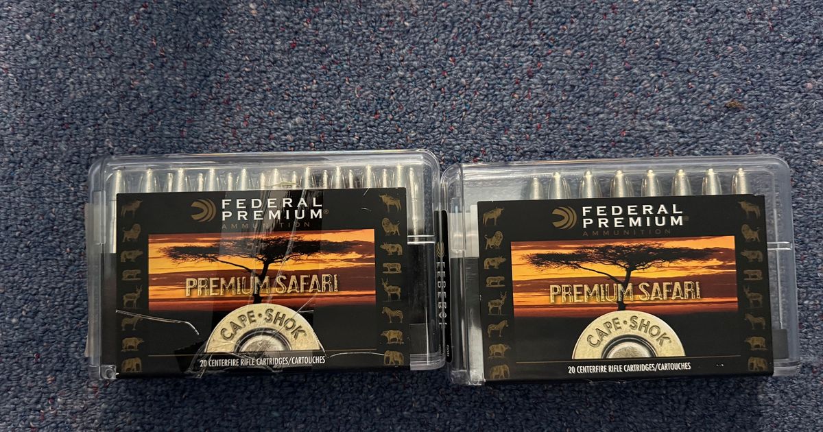 375H&H, 308, 22lr, 17HMR, 12G