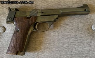 Hi Standard Supermatic Citation Model 107 Military Hamden Made Comes with 2x Magazines in very good working condition Appearance is overall Good Function is Ver