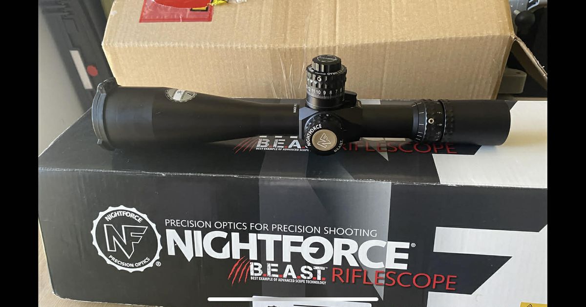 Nightforce BEAST 5-25x56 Tremor 3