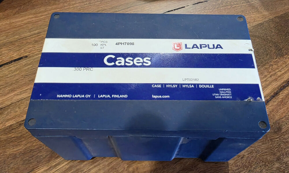 Brand new and unopened Lapua 300 PRC brass. Price includes postage.