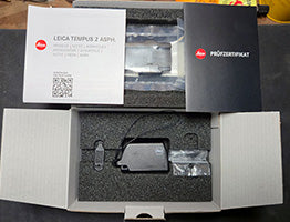 As new in box. Used once, getting rid of everything. Leica quality.