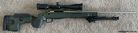 Has GRS Synthetic stock fitted. Come with a die set.