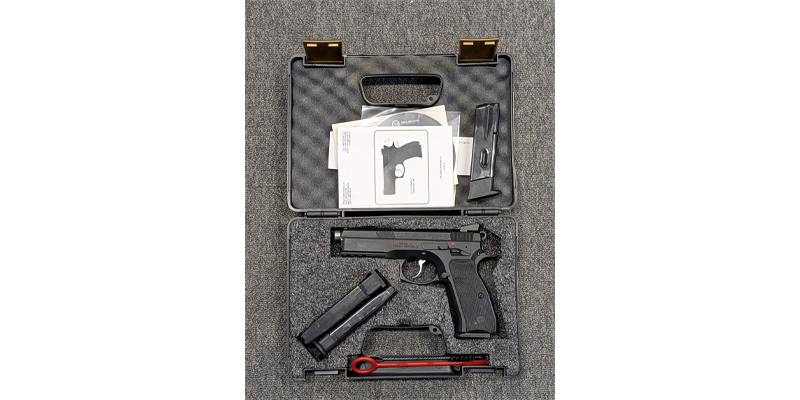 CZ 75 SP-01 Shadow 9mm Excellent Condition