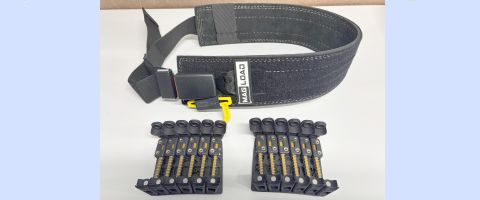 As new, never used. Magload Nexus Pro belt and shell caddy. Holds 24 shells. Was over $750 new.