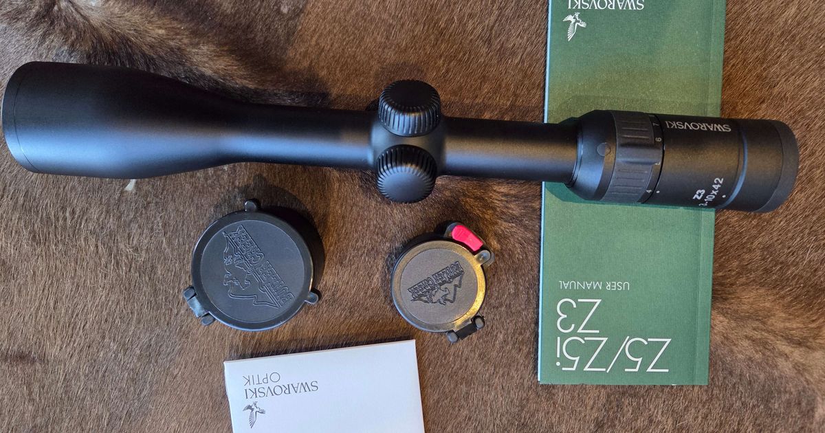 Swarovski Z3 3-10x42 4a reticle