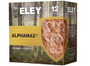 ELEY
EA12322
ALPHAMAX FIELD LOAD
12 GAUGE, #2, 32GR
AMMUNITION
1312 FPS

SPECIAL
$22.90 /PER 25
$195 /PER 250