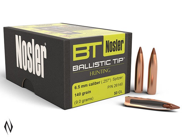 NOSLER 6.5MM 140GR BALLISTIC TIP 50PK