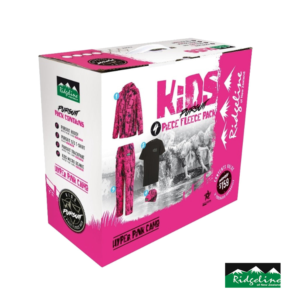 Ridgeline Kids Pursuit Fleece Pack Pink Camo