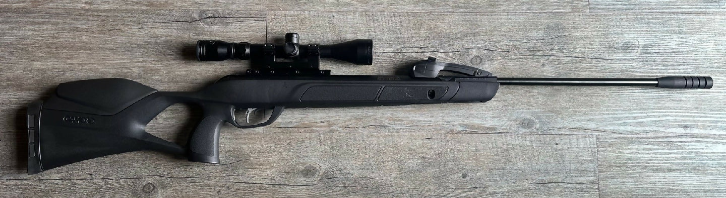 Consignment Firearm, Gamo Replay 10 Magnum .177 with Gamo 3-9x40 Scope, presents in excellent condition, 10 shot magazine.