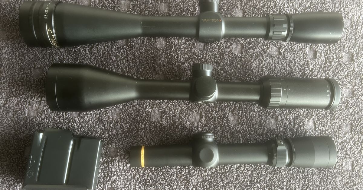Scopes, Magazines and Rings