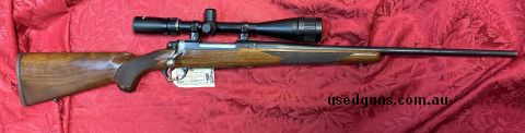 Great rifle, Action works very well. Couple of scratches on the wood but overall very good condition and priced to sell