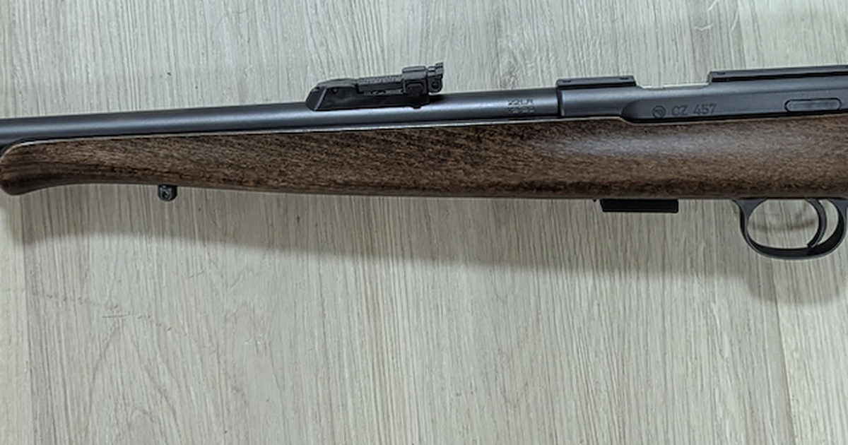 CZ 457 training rifle .22LR