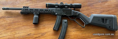 POF 9 mm 10 shot lever action. Fantastic rifle , accurate and great to shoot . Has had very little use . Is in as new condition . Paid $3150 new