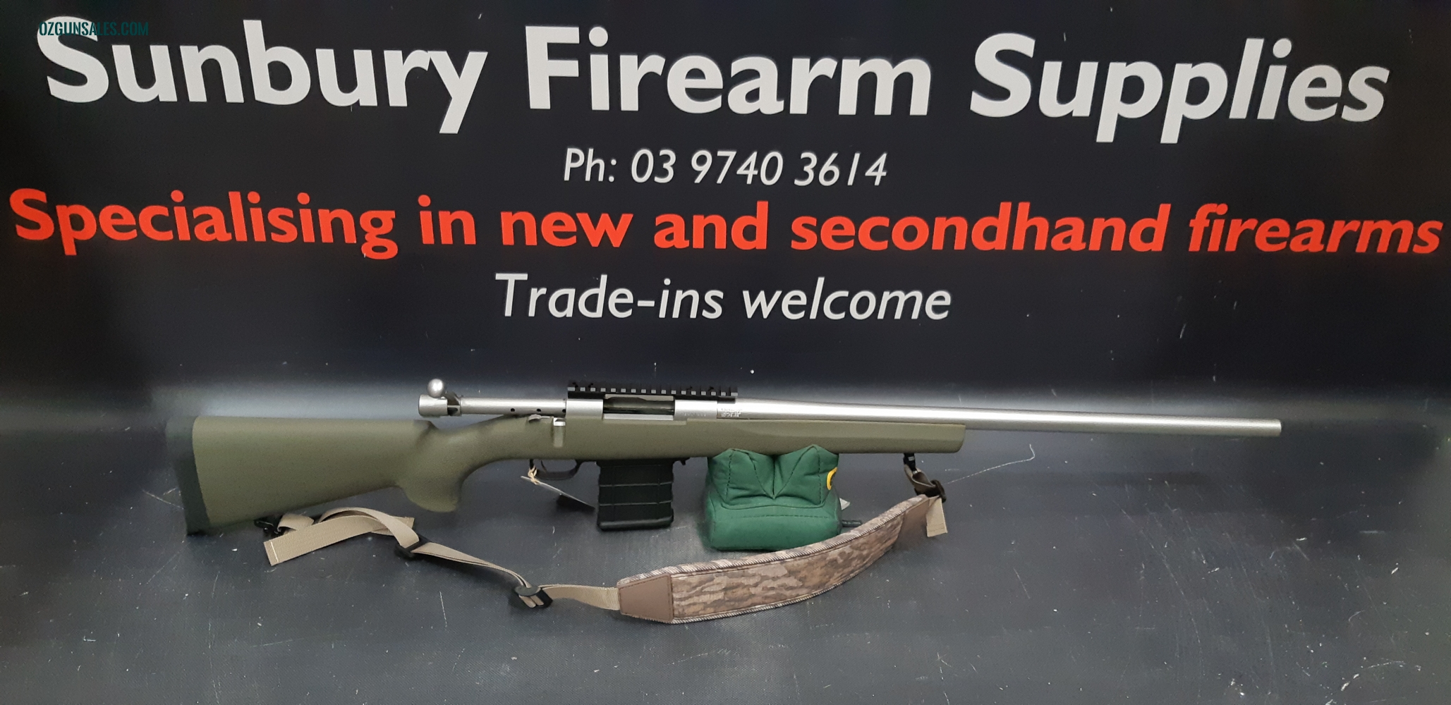 Howa 1500 Stainless  6.5CM S/H AV138